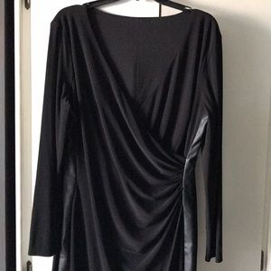 Black long sleeve dress